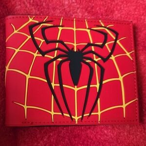 New Spiderman marvel comic anime manga leather wallet